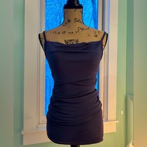 Blue mini tight body con Dress from Forever 21